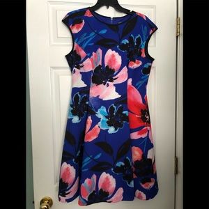 Vince floral dress